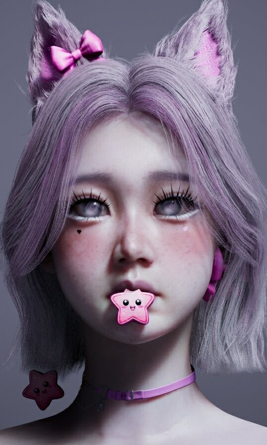 《inZOI》经典猫娘女孩捏脸分享