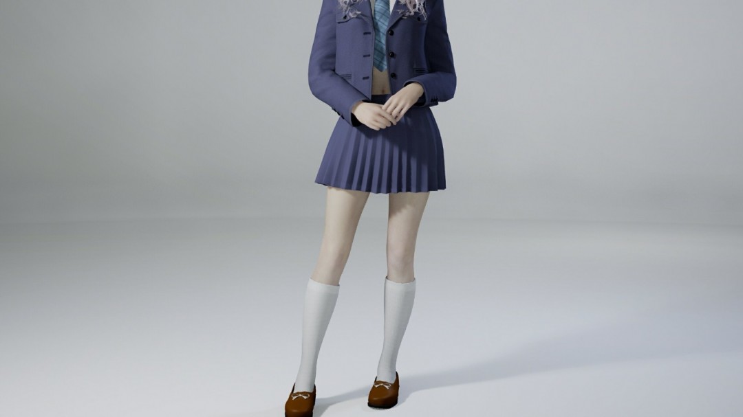 《inZOI》韩国JK校服服装分享