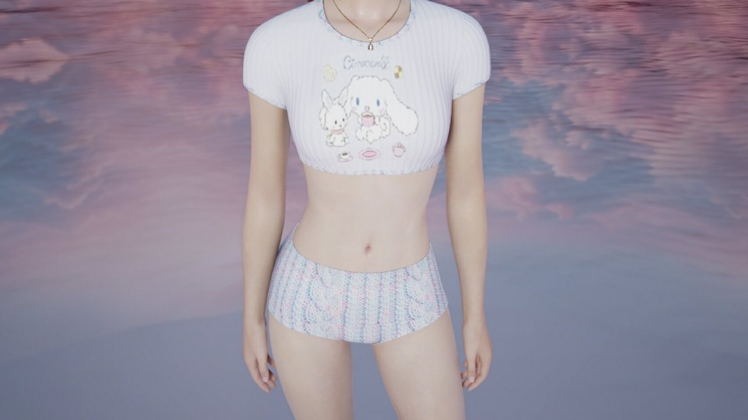 《inZOI》可爱紧身睡衣服装分享