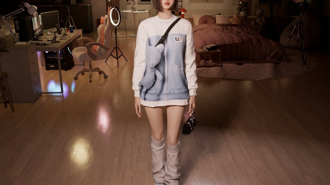 《inZOI》春天游玩套装服装分享