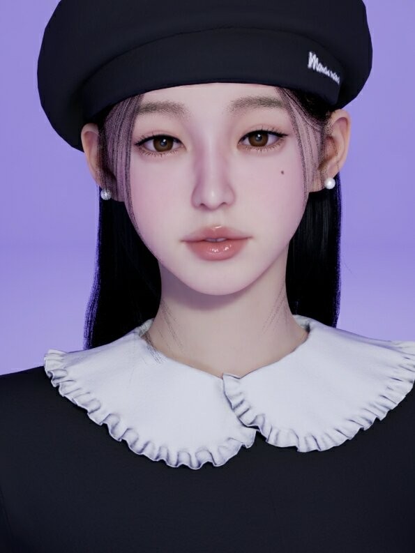 《inZOI》练习生少女捏脸分享