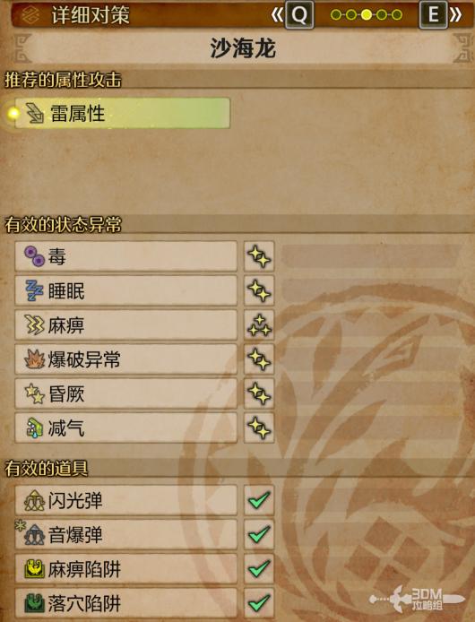 《怪物猎人：荒野》全怪物图鉴合集