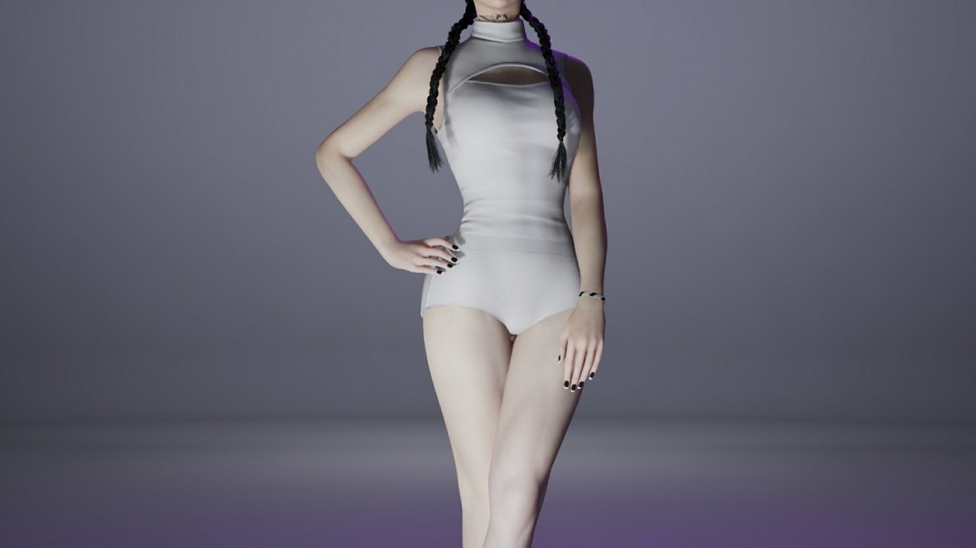 《inZOI》镂空连体泳衣服装分享