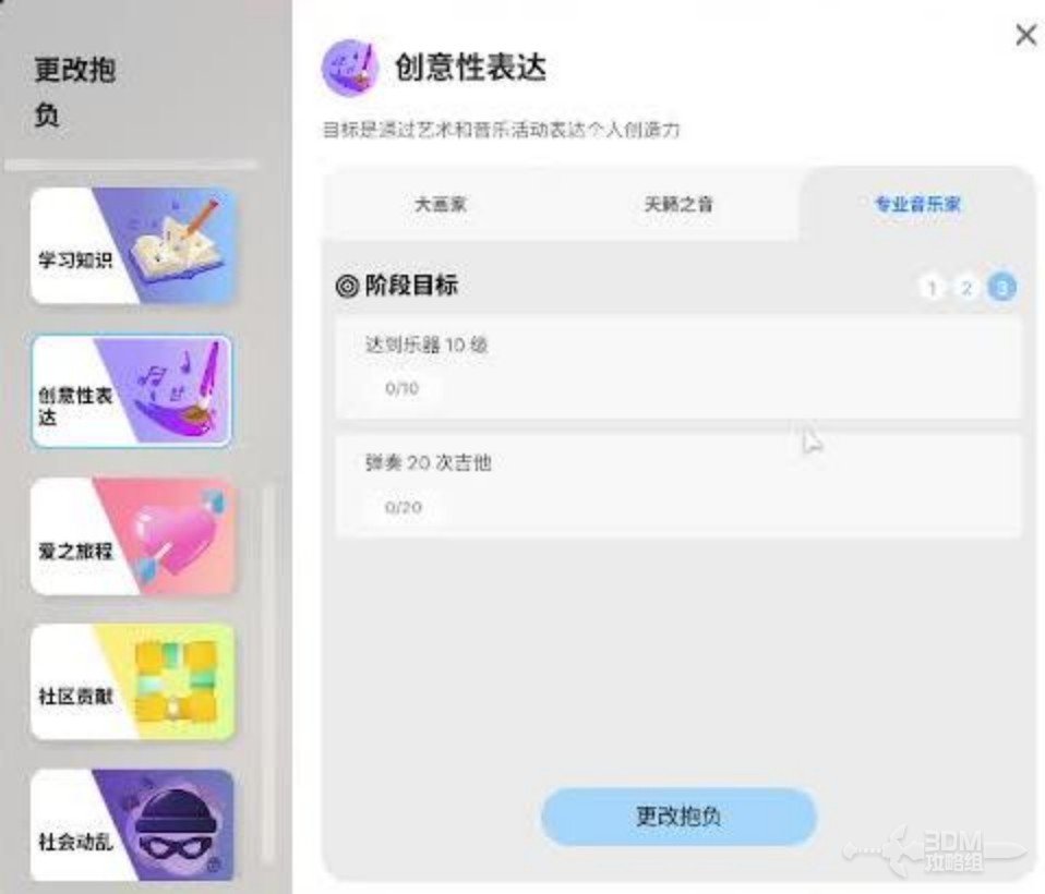 《inZOI》抱负一览，zoi抱负达成教程
