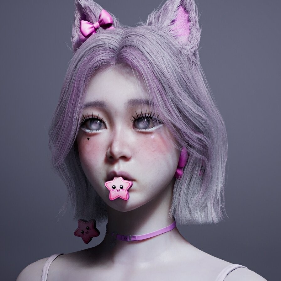 《inZOI》经典猫娘女孩捏脸分享