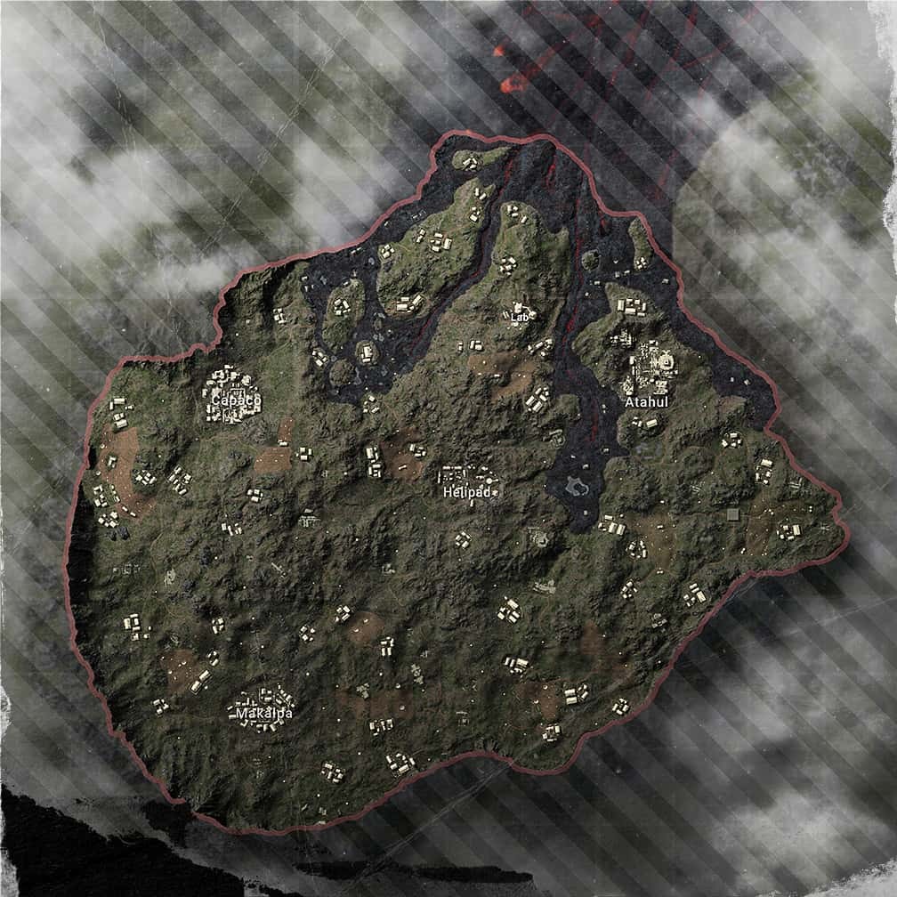 《PUBG》全地图场景