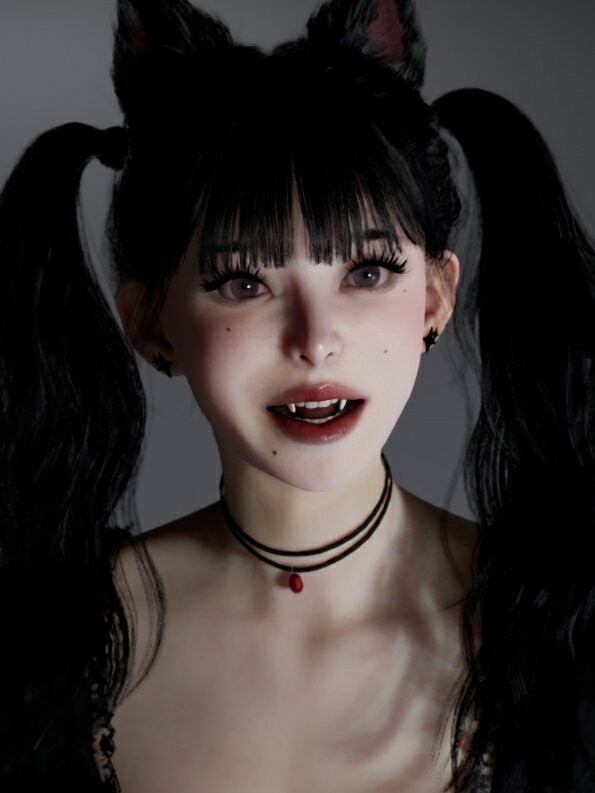 《inZOI》吸血鬼少女捏脸分享