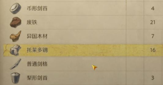 《天国：拯救2》托莱多钢购买位置介绍