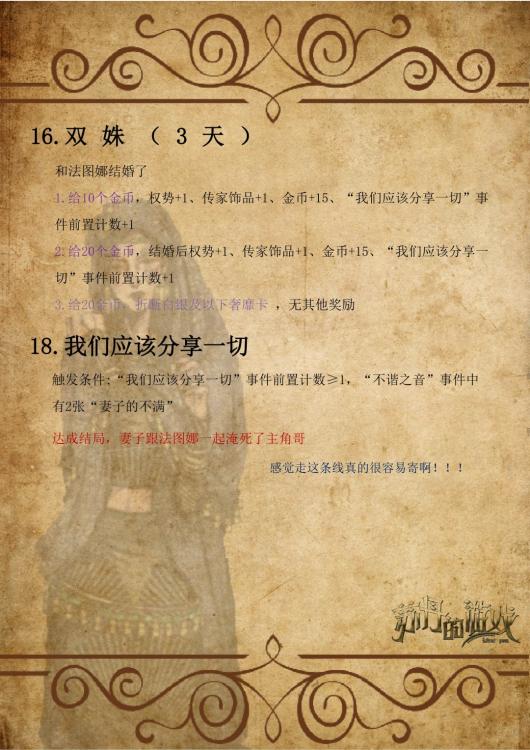 《苏丹的游戏》法图娜和扎齐伊全流程攻略分享