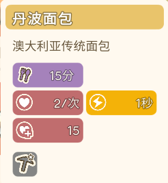 《金垦小镇》食物效果及原料一览