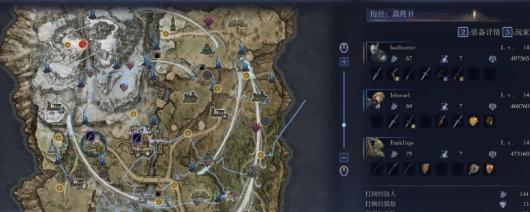 《艾尔登法环：黑夜君临》跑图路线分享