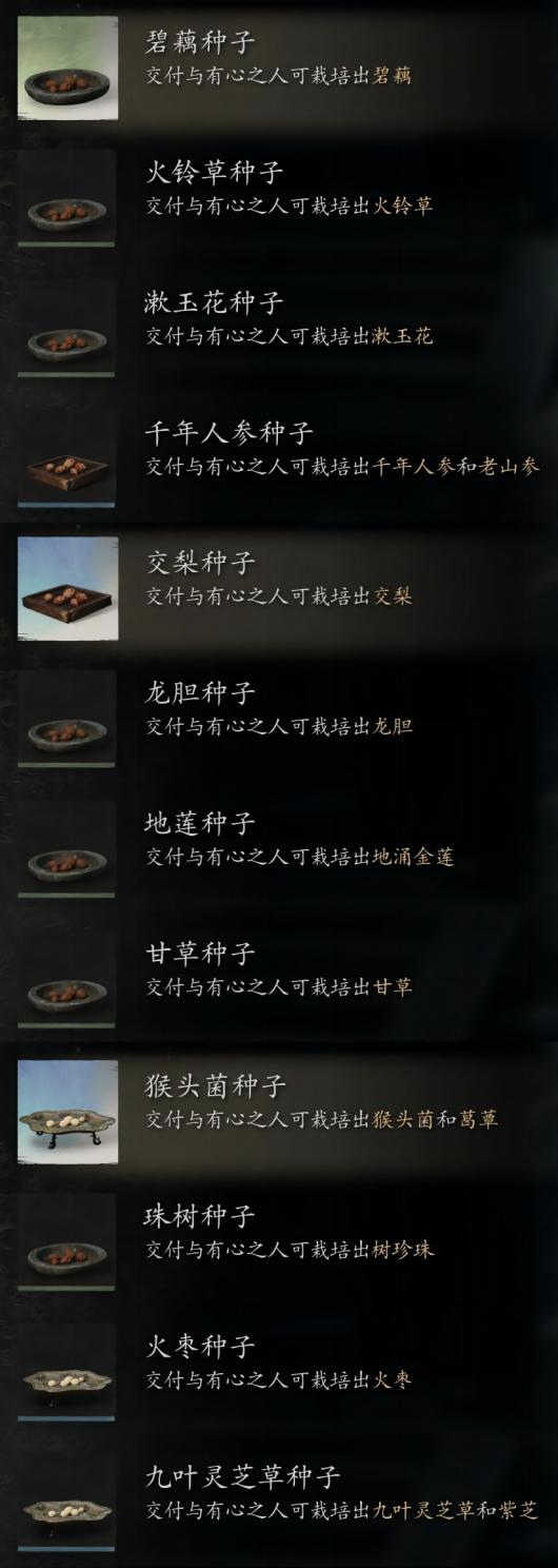 《黑神话：悟空》全物品收集攻略分享