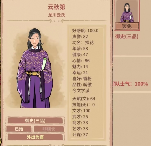 吾今有世家科举条件要什么